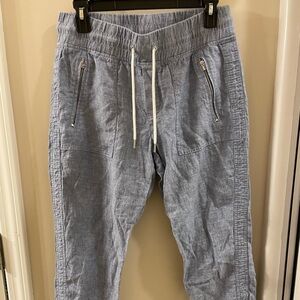 Atheleta Cabo Linen Joggers
